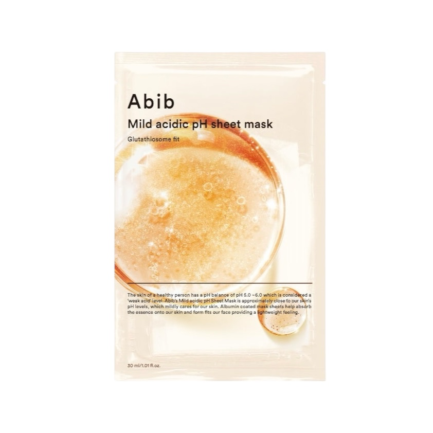 ABIB - Mild Acidic Ph Sheet Mask Glutathione Fit