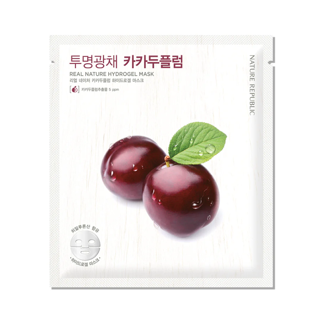 NATURE REPUBLIC - Real Nature Kakadu Plum Hydrogel Mask Sheet