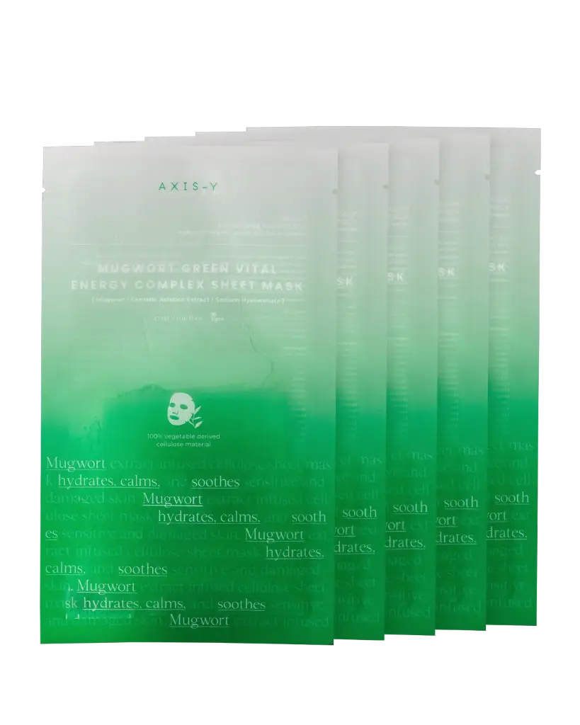 AXIS-Y - Mugwort Green Vital Energy Complex Sheet Mask