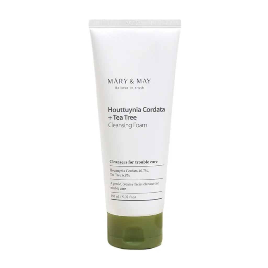MARY&MAY - Houttuynia Cordata + Tea Tree Cleansing Foam