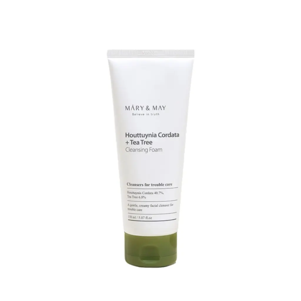 MARY&MAY - Houttuynia Cordata + Tea Tree Cleansing Foam