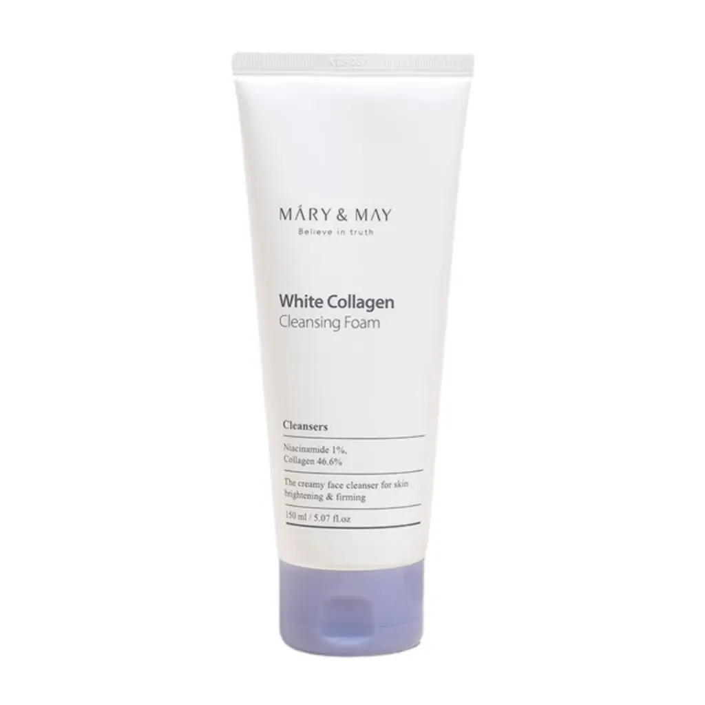 MARY&MAY - White Collagen Cleansing Foam