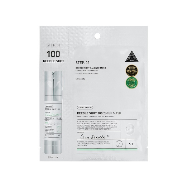 VT COSMETICS - Mild Reedle Shot 100 2-Step Mask