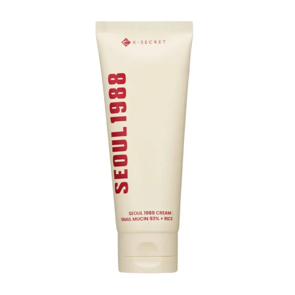 K-SECRET - SEOUL 1988 Cream: Snail Mucin 93% + Rice