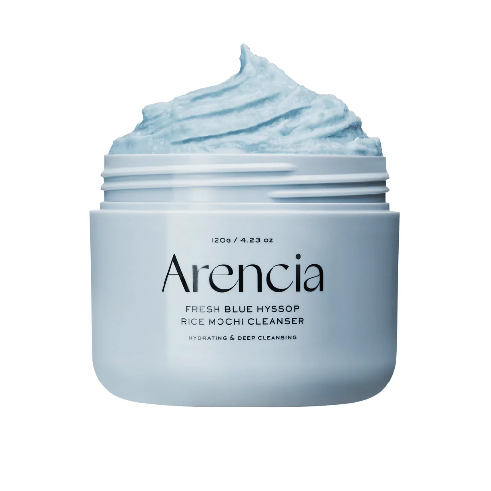 ARENCIA - Fresh Blue Hyssop Rice Mochi Cleanser