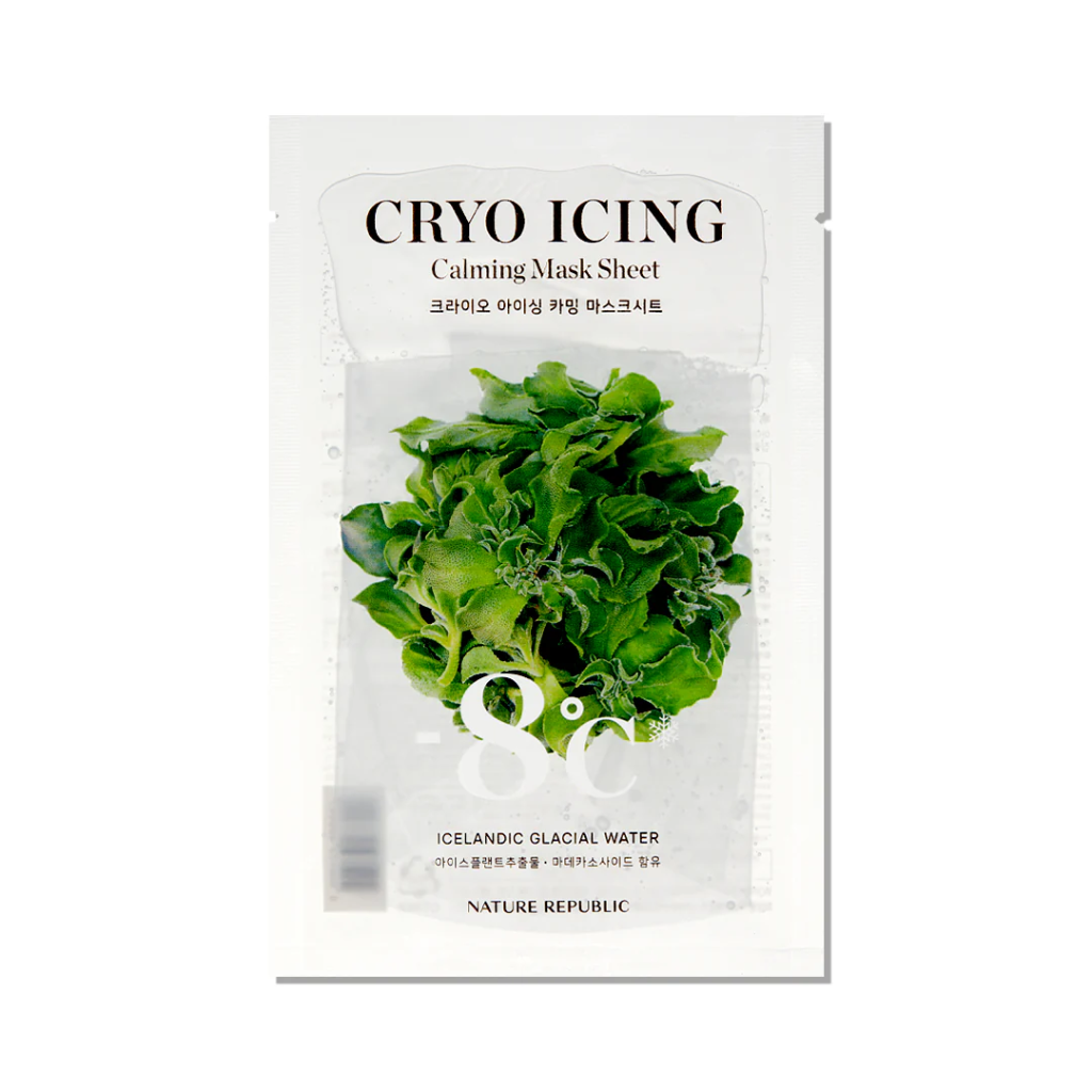 NATURE REPUBLIC - Cryo Icing Calming Mask Sheet