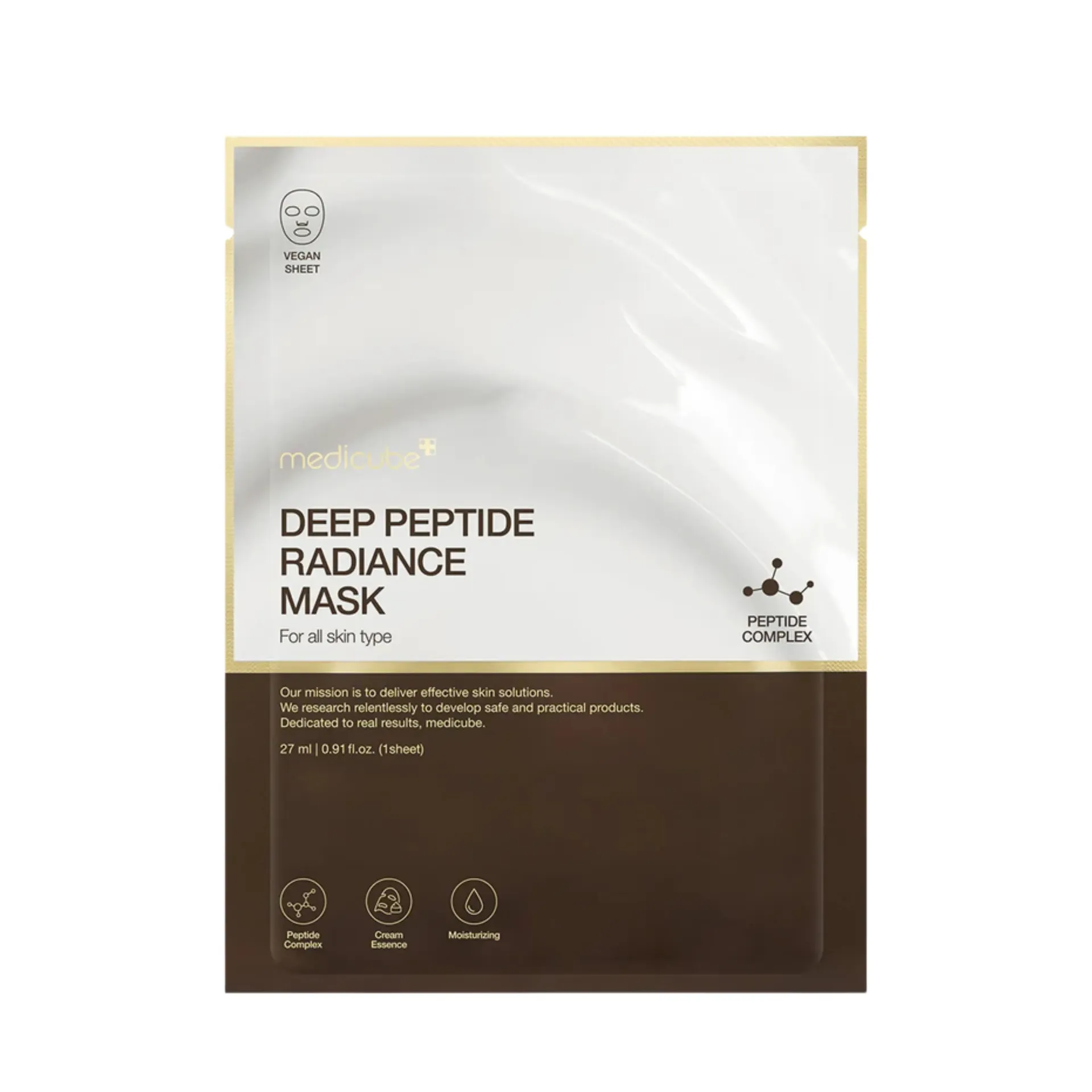 MEDICUBE - Deep Peptide Radiance Mask