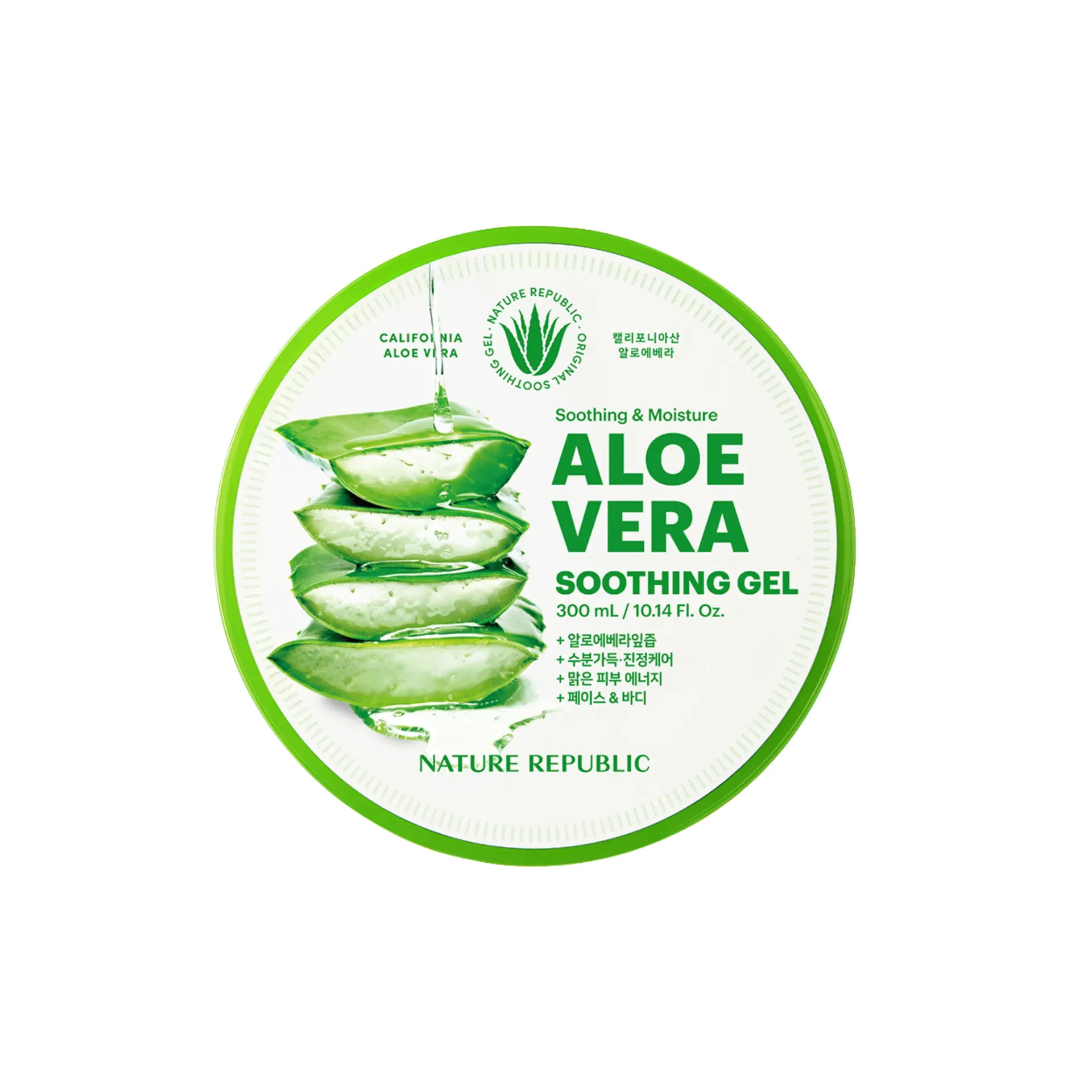 NATURE REPUBLIC - Soothing & Moisture Aloe Vera Soothing Gel
