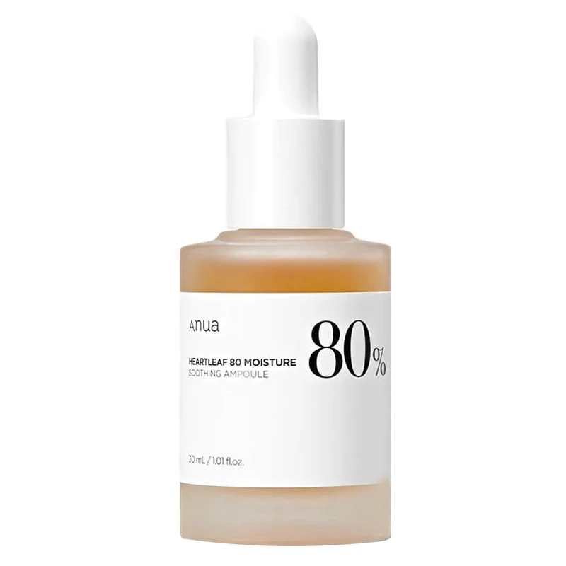 ANUA - Heartleaf 80% Moisture Soothing Ampoule 