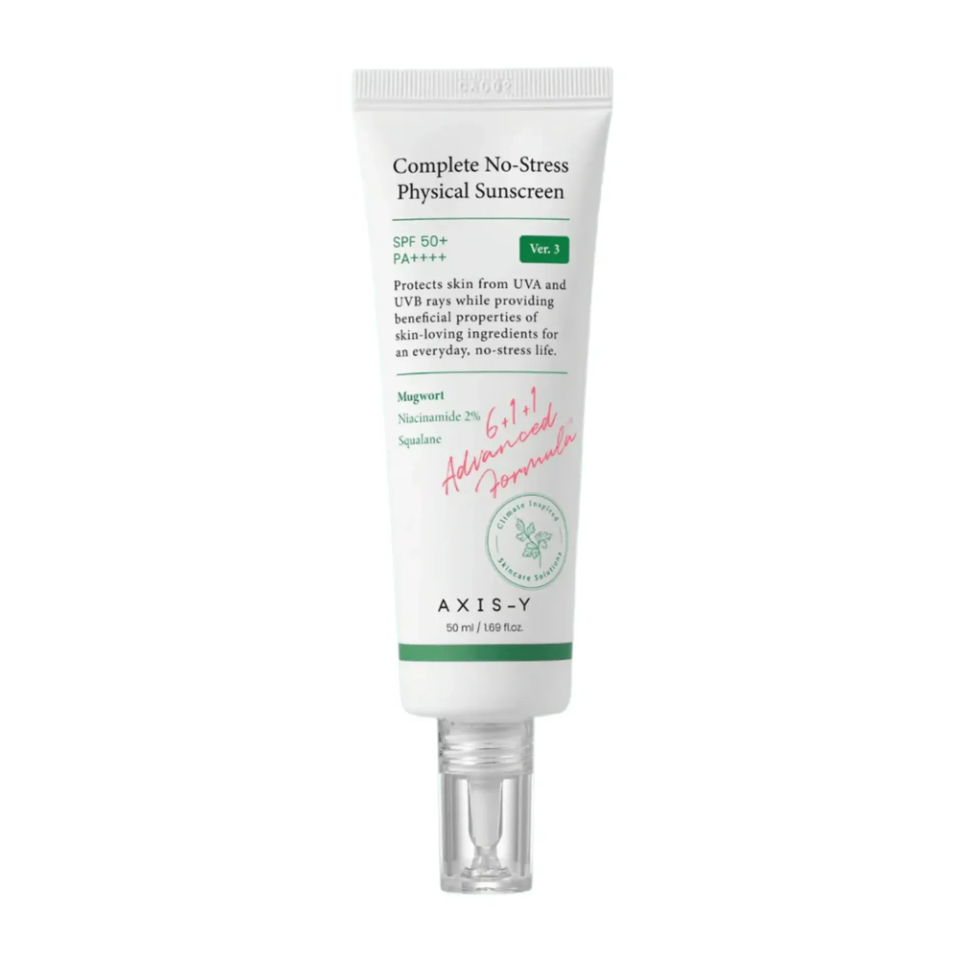 AXIS-Y - Complete No-Stress Physical Sunscreen | SHI Korean Beauty