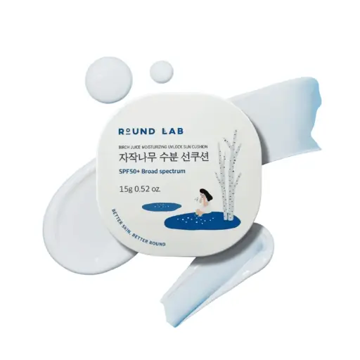 ROUND LAB - Birch Moisturizing Sun Cushion 