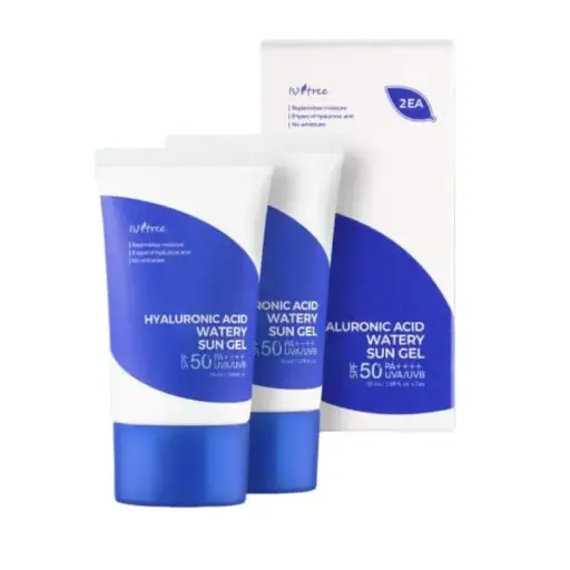 ISNTREE - Hyaluronic Acid Watery Sun Gel Double Set