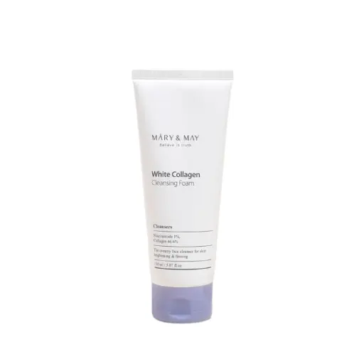 MARY&MAY - White Collagen Cleansing Foam